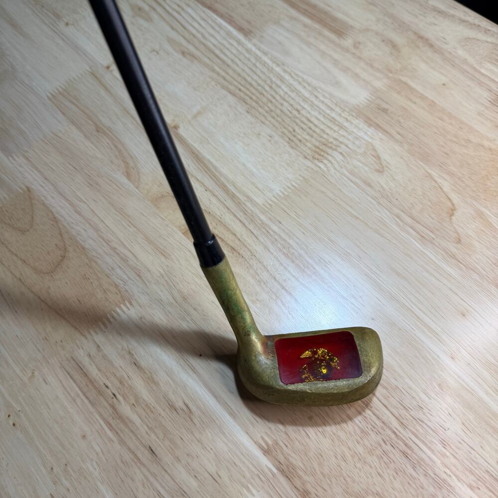 KelMac Putter w/ U.S. Marines emblem in the putter.